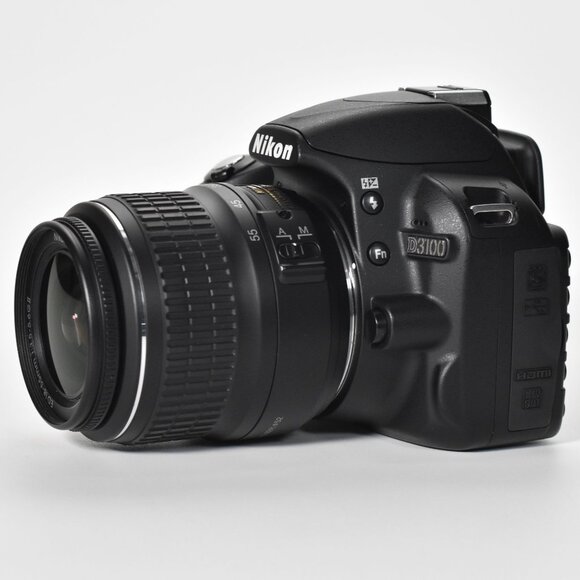 Nikon D3100 Digital SLR Camera 14.2MP 18-55mm Lens HD Video 935 Clicks 32GB SD - Picture 3 of 16